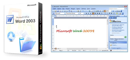 microsoft word 2003